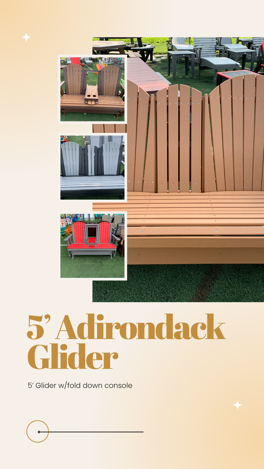 Outdoor furniture item 1